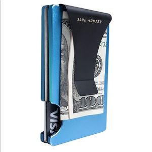 Carbon Fiber Wallet for Men or Women, RFID Blocking Minimalist Credit Card Holde